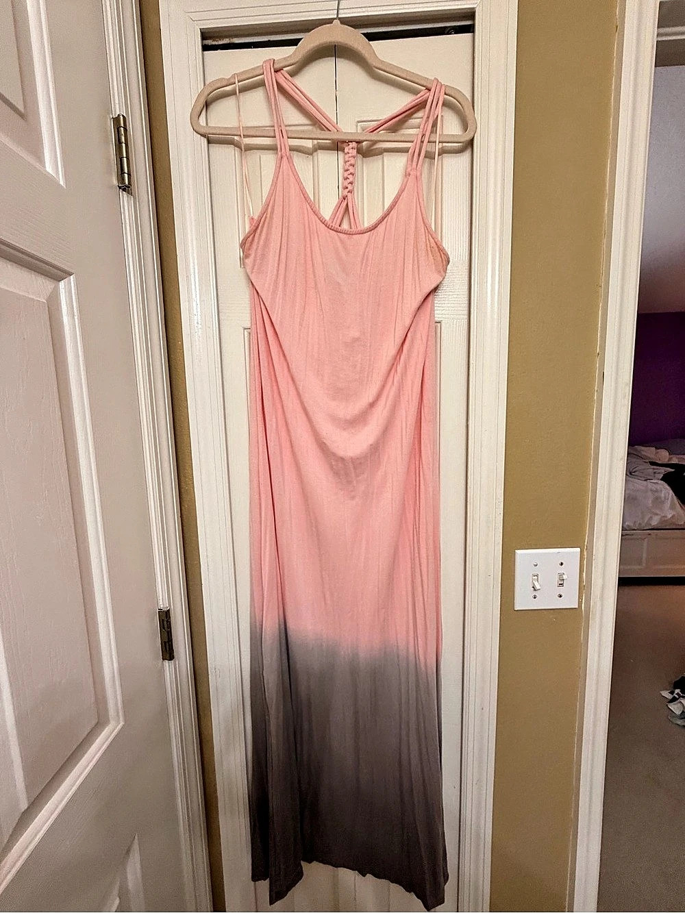 Sandiva Color Block Maxi Dress Size XL